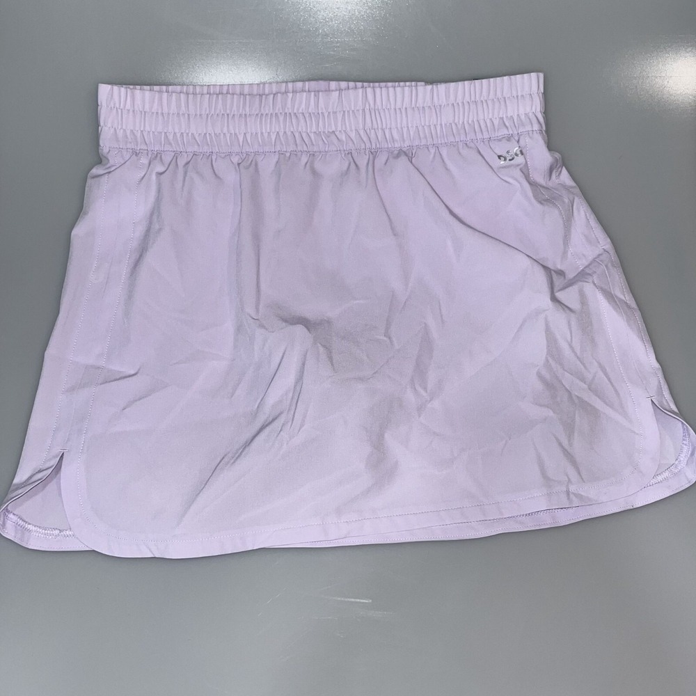 DSG Womens Mid-Rise Stride Skort, Small, Lilac Purple